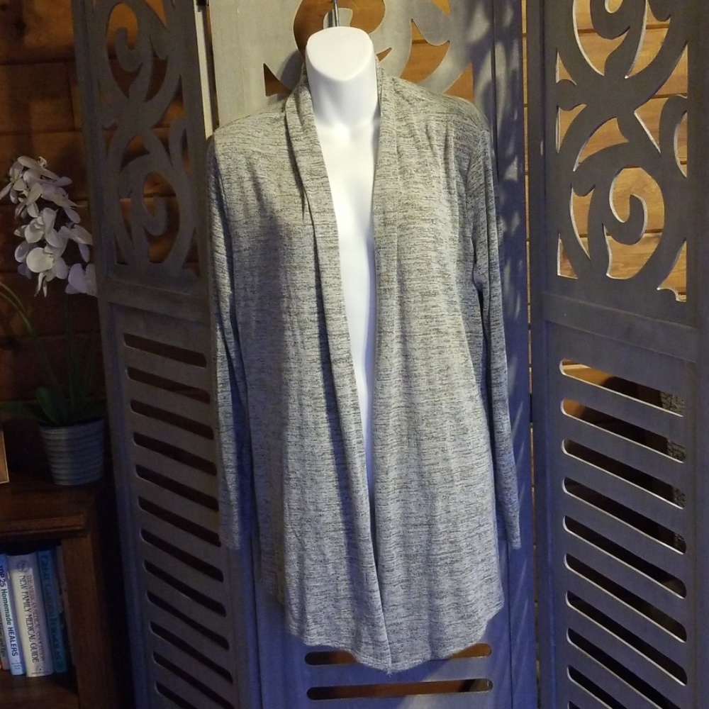 Gray Cardigan long sweater